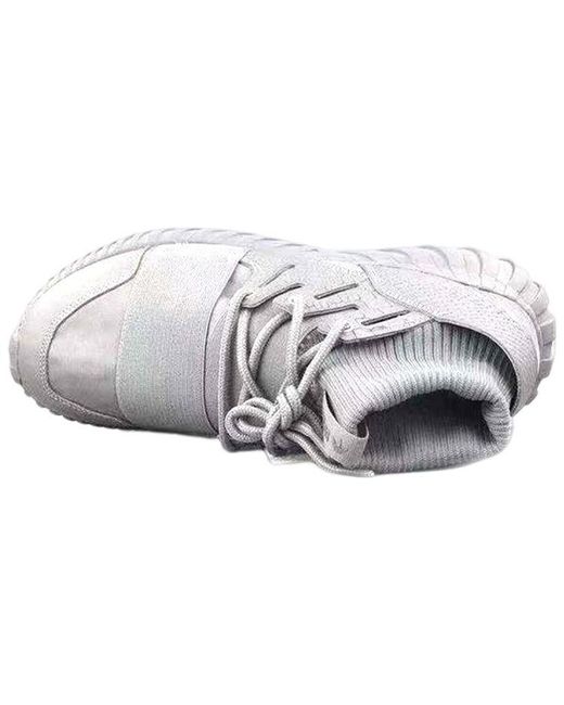 Adidas Gray Tubular Doom 'Metallic' for men