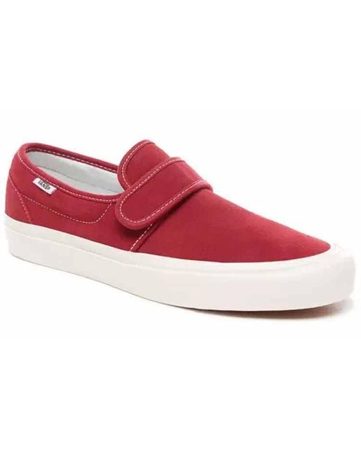 Vans Red Slip-On 47 V Dx 'Brick' for men