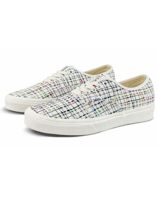 Vans White Authentic Sport Shoes Multi-Color for men