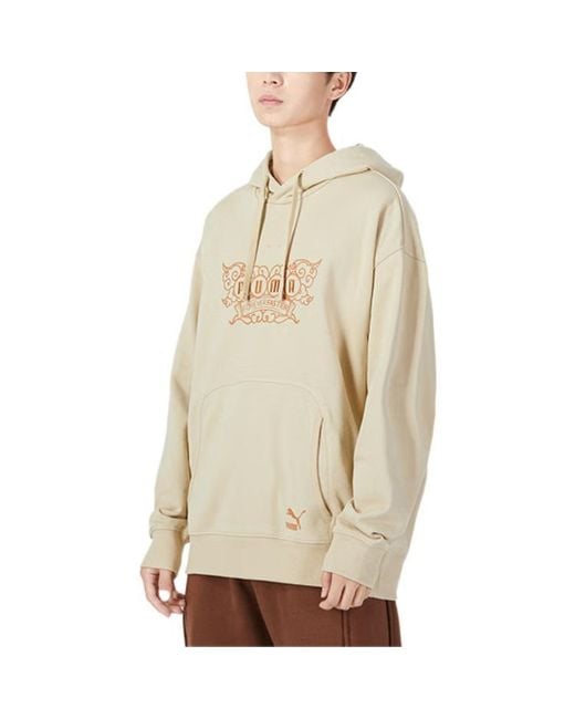 PUMA Natural Das Cc Graphic Crew Sweater for men