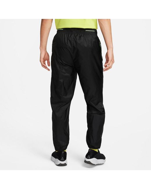 Nike Black Acg Windshell Trousers 'Cinder Cone' for men