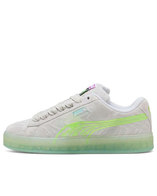 PUMA Green Suede Xl 'Alien Mist Peaceful' for men