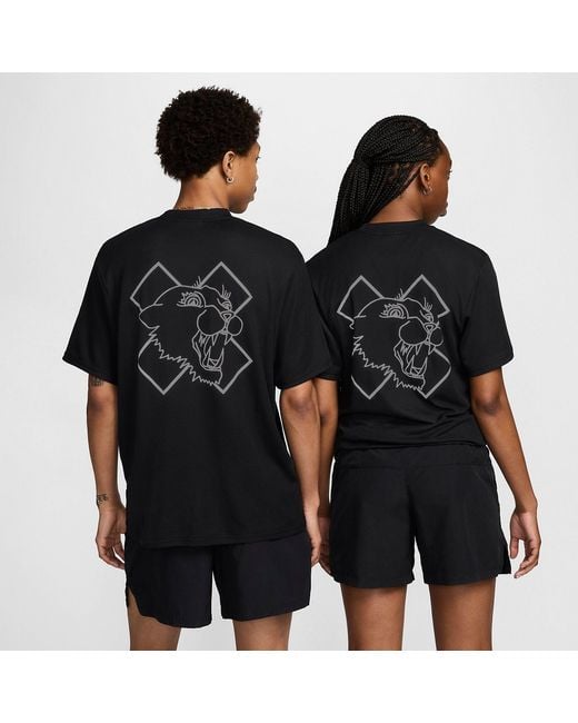 Nike Black X Patta Running Team T-Shirt Fj3032-010 for men