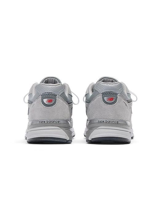 New Balance Gray 990 V4 Core 'Made for men