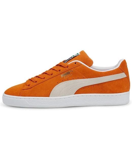 PUMA Orange Suede Classic Xxi 'Vibrant' for men