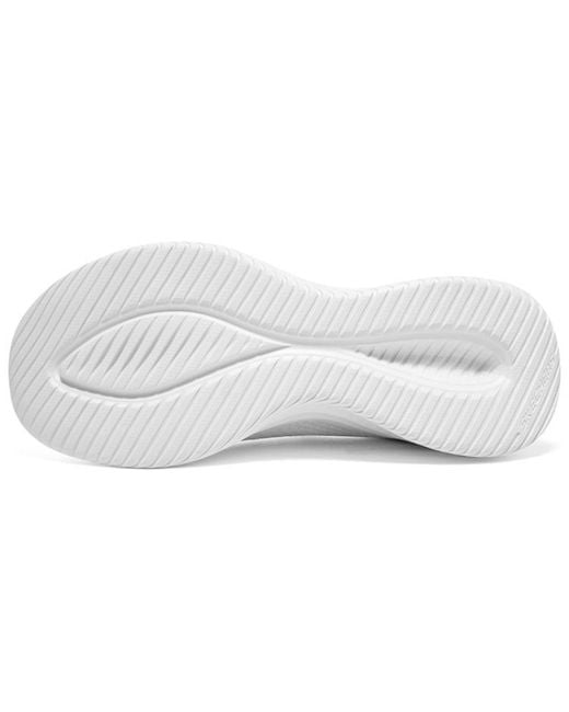 Skechers White (Wmns) Ultra Flex 3.0 Shoes