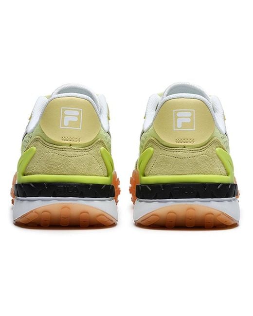 Fila Yellow Renno Classics Sneakers for men