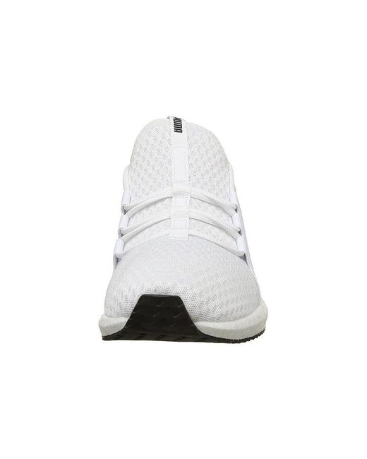 PUMA White Mega Nrgy Low Tops Sports Shoe for men