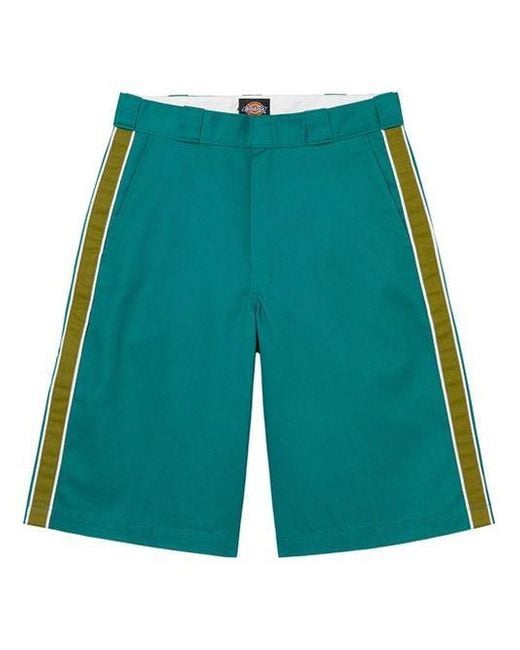 Supreme Green Ss22 Week 7 X Dickies Stripe 13loose Fit Work Short for men