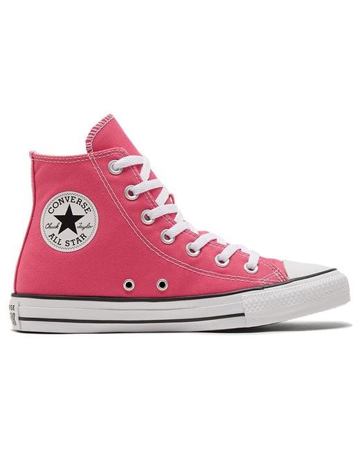 Converse Pink Chuck Taylor All Star High Top for men