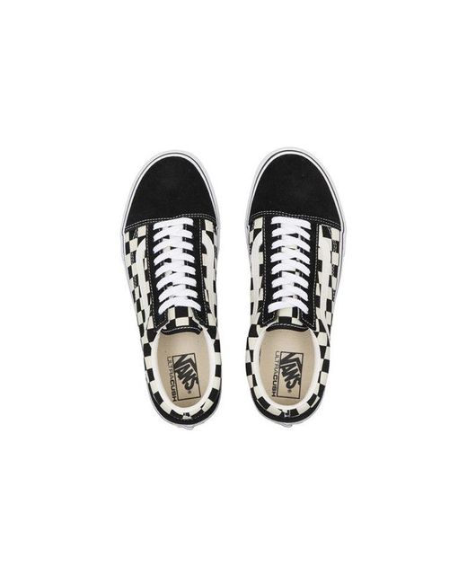 Vans Black Old Skool Dx Check for men