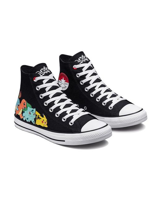 Converse Blue Pokemon X Chuck Taylor All Star High 'First Partners' for men