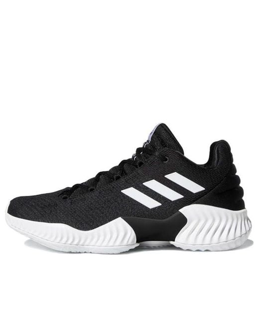 Adidas Black Pro Bounce 2018 Low 'Core' for men