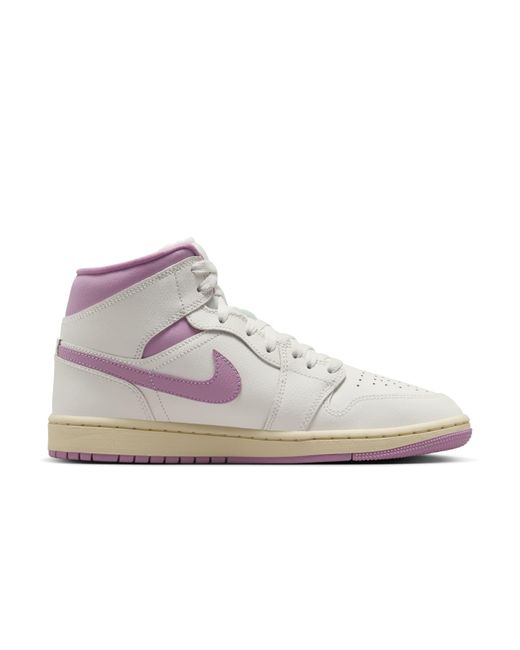 Nike Purple (Wmns) 1 Mid 'Sail Coconut Milk'