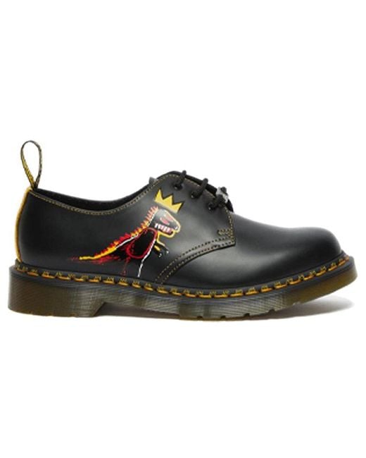 Dr. Martens Black Jean-Michel Basquiat X 1461 'Pez Dispenser' for men