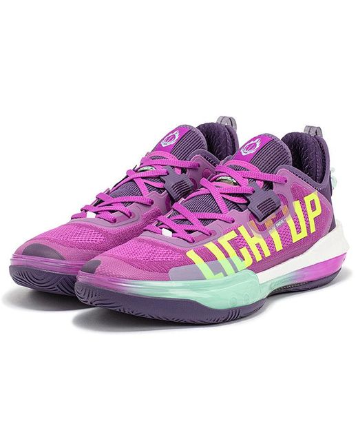 361 Degrees Purple Supernova 1.0 Pro Light Up' for men