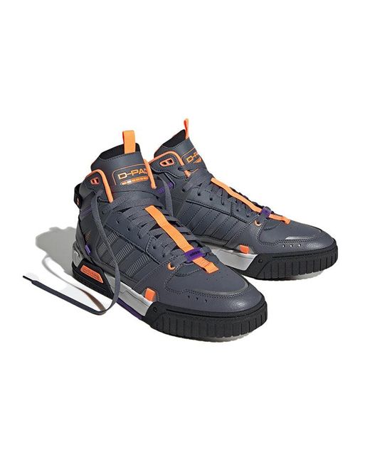Adidas Blue Neo D-Pad Mid for men