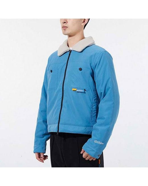 Nike Blue Sports Padded Clothes Jacket for men