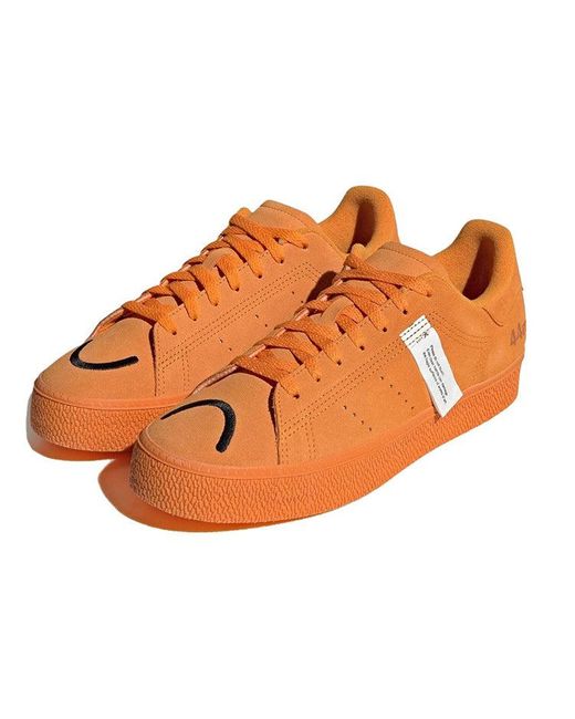 Adidas Orange Originals X Face Studios Stan Smith for men