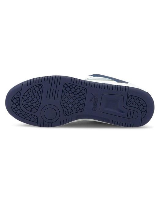 PUMA Blue Rebound Lay Up Lo Sl Low Top Board Shoes for men