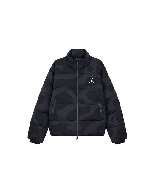 Nike Blue Flight Heritage Down Jacket Asia Sizing for men