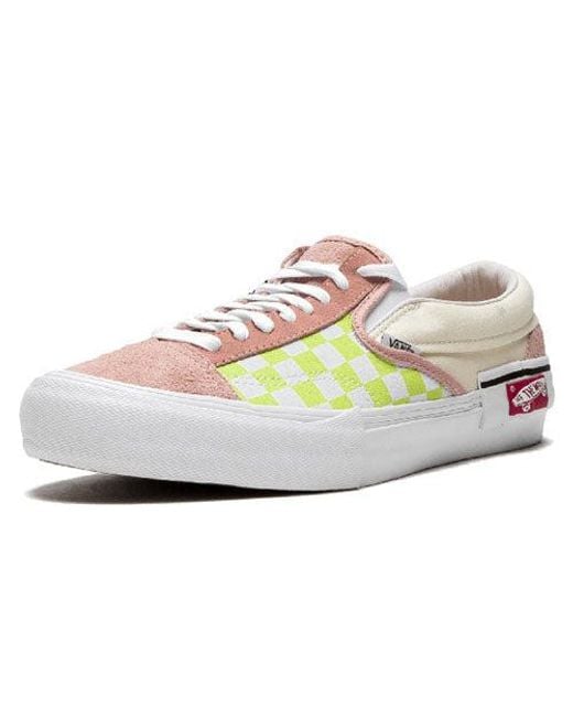 Vans White Slip-On Cap Lx 'Deconstructed' for men