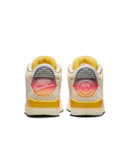Nike White 3 Retro Sp X J Balvin 'Medelln Sunset' for men
