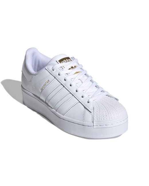 Adidas White (Wmns) Superstar Bold 'Cloud'