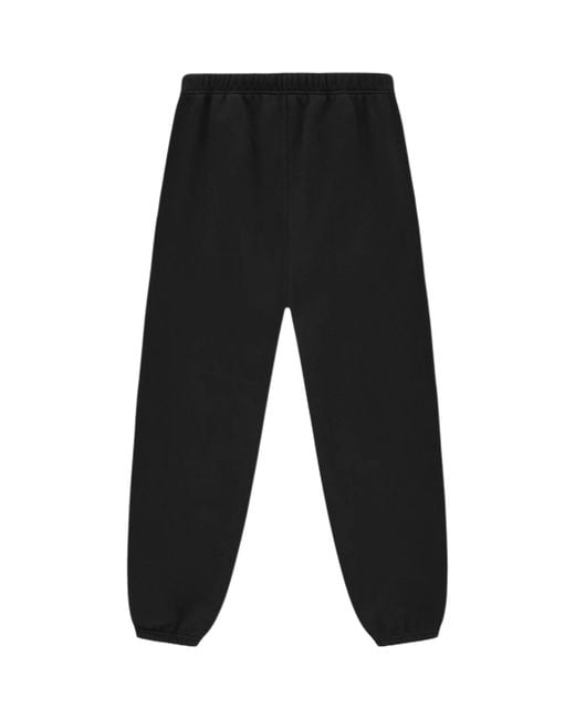 Fear Of God Black Curved Logo Sweatpants 130Bt242028F for men