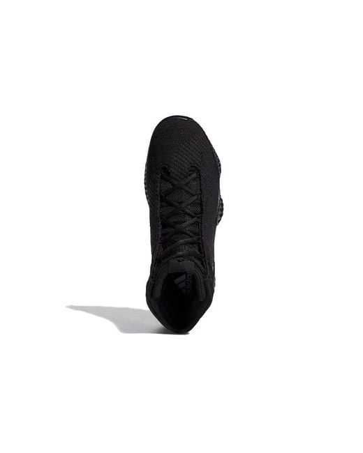 Adidas Black Pro Bounce 2018 'Triple' for men