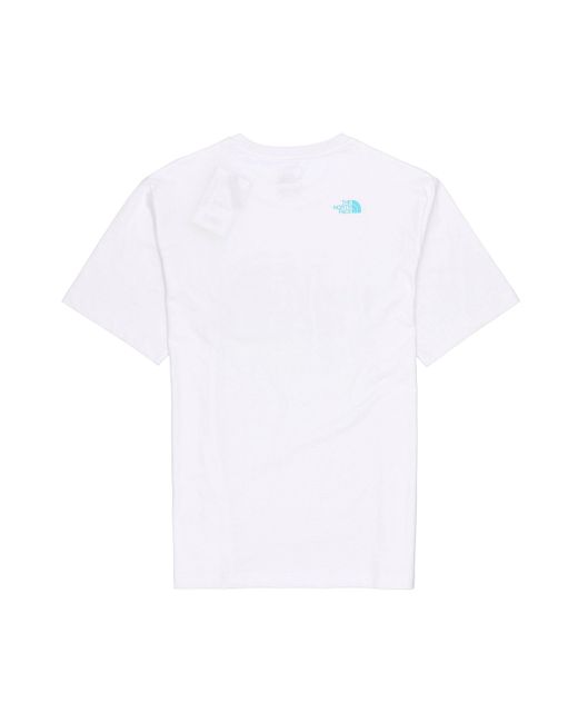 The North Face White Ss22 Logo T-shirt for men