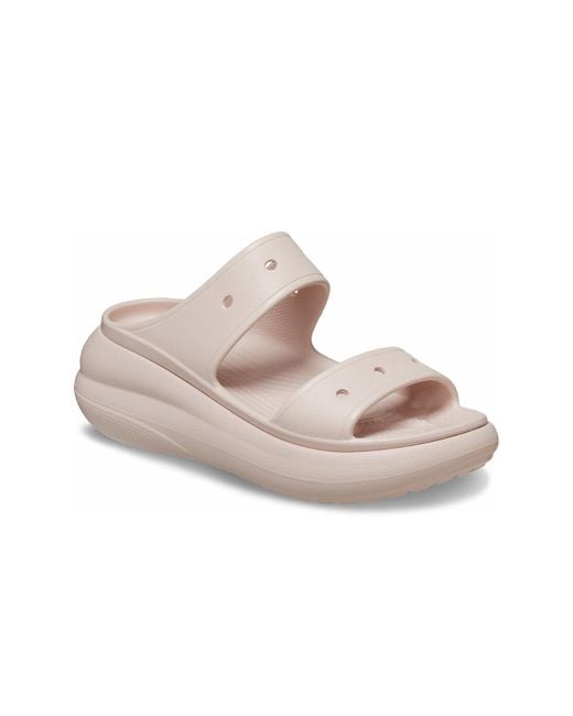 CROCSTM Pink (Wmns) Classic Crush Sandals