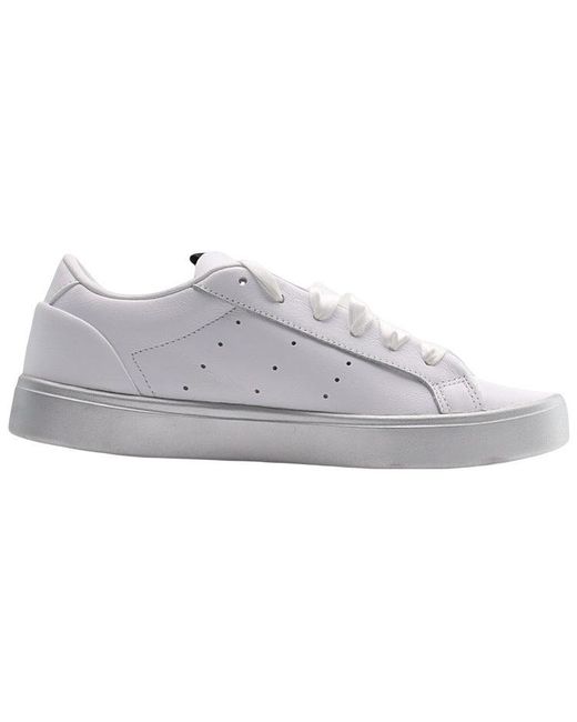Adidas White (Wmns) Sleek Metallic'