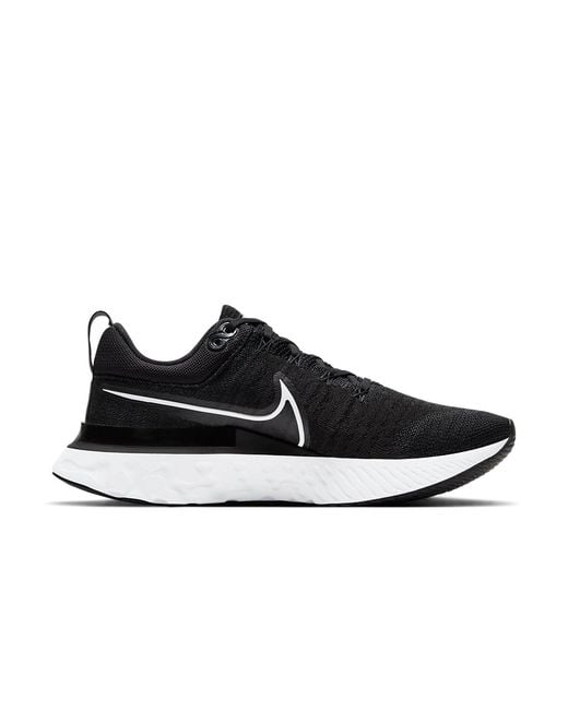 Nike Black React Infinity Run Flyknit 2