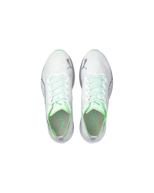 PUMA White Deviate Nitro 'Cooladapt' for men