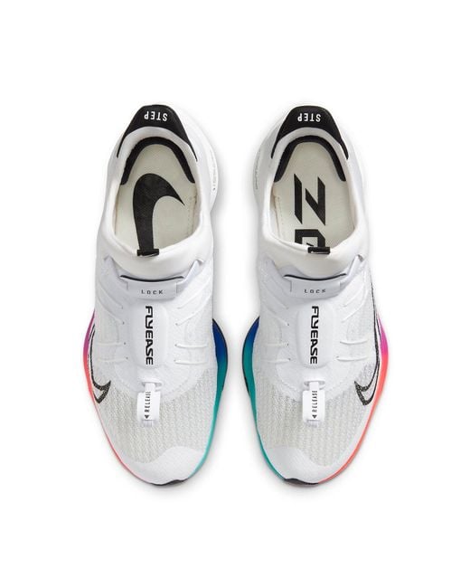 Nike White Air Zoom Tempo Next% Flyease Multi' for men