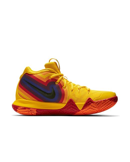 Nike Yellow Kyrie 4 '70S' for men
