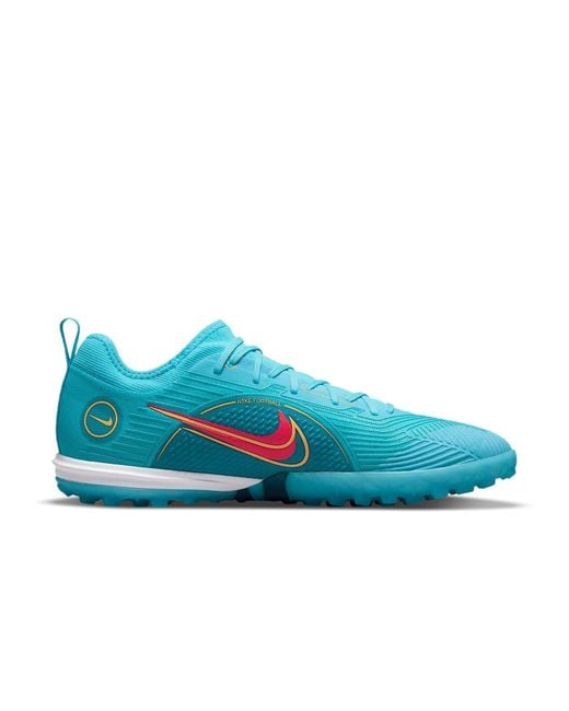 Nike Blue Mercurial Air Zoom Vapor 14 Pro Tf 'Chlorine Laser' for men