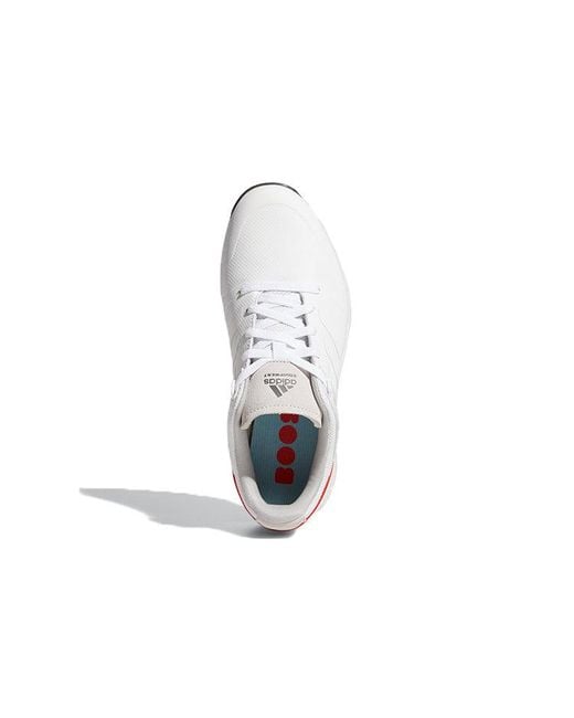Adidas White Eqt Wide Golf for men