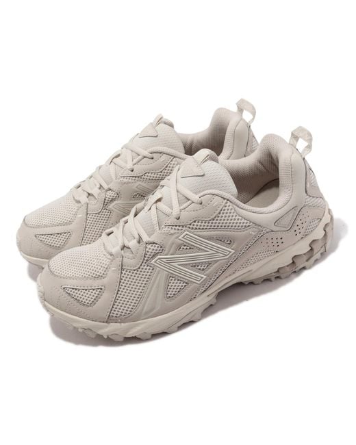 New Balance White 610 'Timberwolf Moonbeam' for men