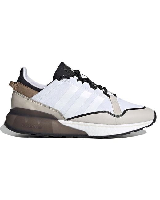 Adidas White Zx 2K Boost Pure Cardboard' for men