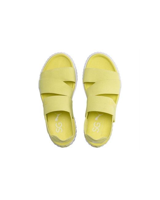 PUMA Cali Sandal X Sg Sneakers Yellow