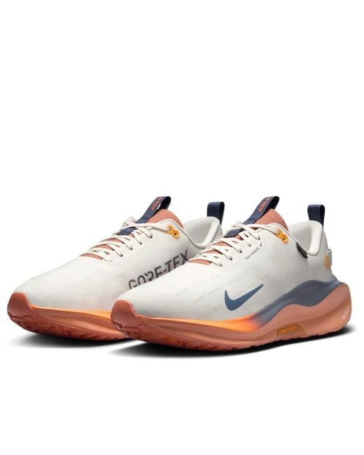 Nike Blue Reactx Infinity Run 4 Gore-Tex 'Sail Total' for men