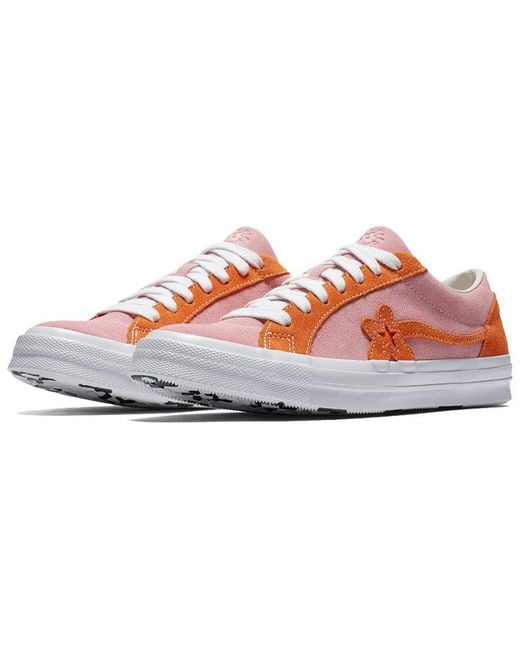 Converse Red Golf Le Fleur X One Star Ox 'Candy' for men