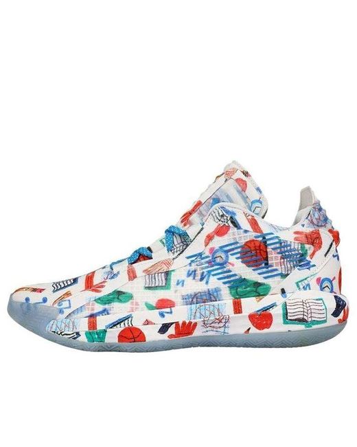 Adidas Blue D Lillard 6 for men