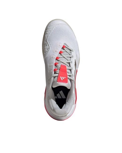 Adidas White Barricade 13 'Champagne Metallic Lucid' for men