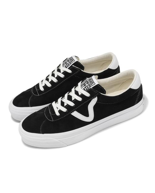 Vans Black Sport 73 Lx 'Pig Suede for men