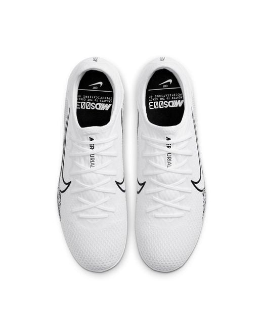Nike White Vapor 13 Pro Mds Tf Turf Soccer Shoes for men
