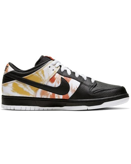 Nike Black Sb Dunk Low 'Tie-Dye Raygun' for men