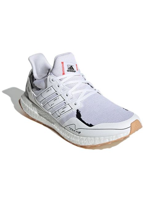 Adidas White Ultraboost Clima 'Schematic for men